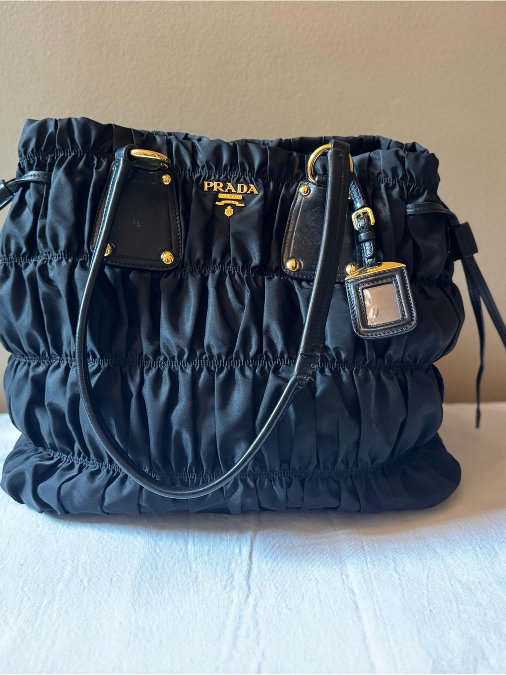 Prada Gaufre Tote Bag